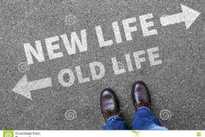 new life and old life